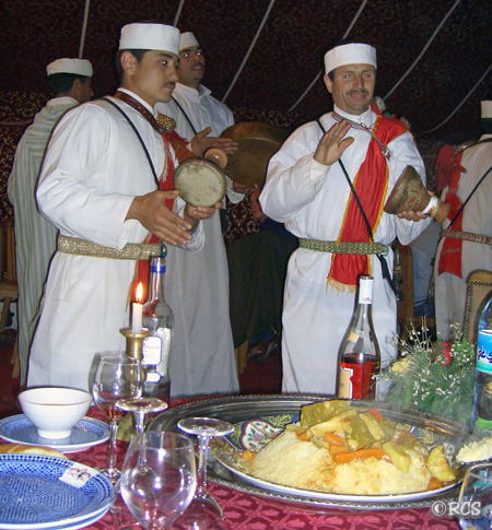 マラケッシュ（モロッコ）で食べたクスクス